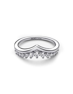Anillo en plata de ley Deseo Pavé Flotante 2