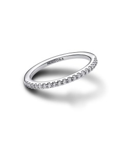 Anillo en plata de ley Banda Brillante 2
