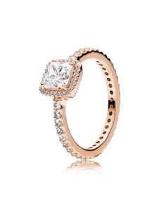 Anillo Pandora colección ROSE de plata de ley con circonitas Talla 52