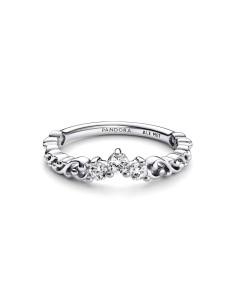 Anillo en plata de ley Tiara Real  Remolino Pandora 2