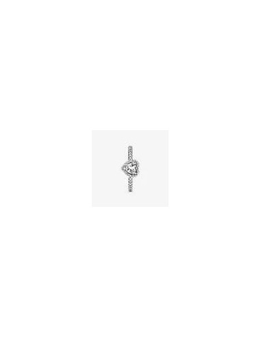 Anillo Pandora Corazón en Relieve de plata de ley