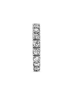 Anillo de plata de ley Eternity Brillante con circonitas cúbicas 2