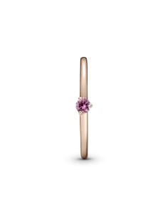 Anillo en Pandora Rose Solitario Rosa