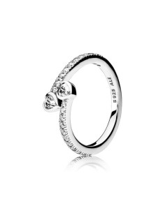 Anillo de plata Corazones para Siempre Talla 54 2