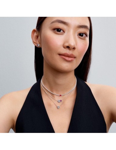 Anillo Solitario Brillante de Pandora en Plata de Ley con Circonita Cúbica