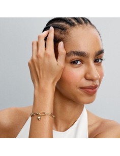 Mini Charm Colgante Corazón en Oro de 14k | Pandora ME 2