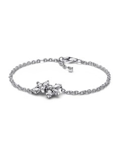 Pulsera de Eslabones en plata de ley Herbario Brillante