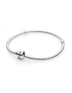 Pulsera Pandora 590702 Plata 925 Talla 18 – Cierre Barril | Velarra ✨