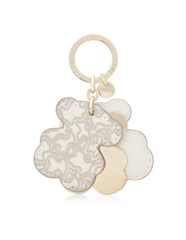 Llavero Triple Bear Beige de TOUS – Elegancia y Funcionalidad en un Diseño Icónico