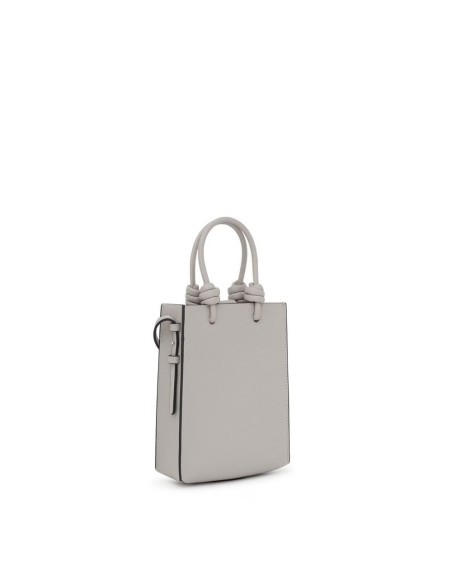 Bolso Pequeño Gris TOUS La Rue New Pop – Estilo Urbano y Funcionalidad Compacta
