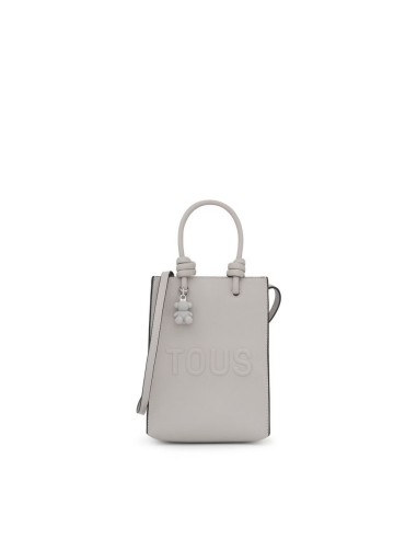 Bolso Pequeño Gris TOUS La Rue New Pop – Estilo Urbano y Funcionalidad Compacta
