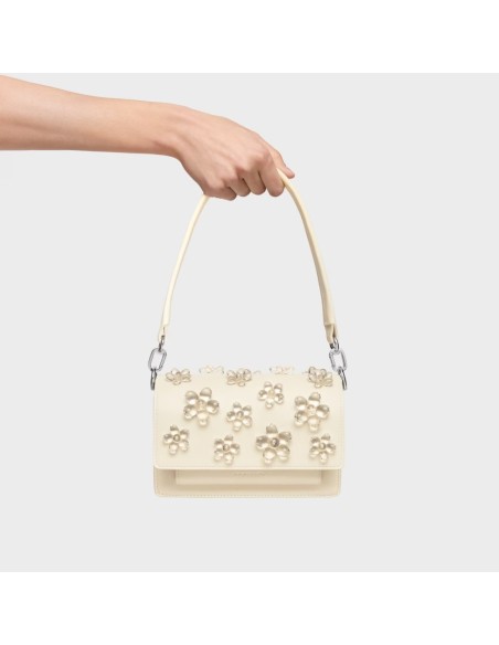 Bandolera pequeña beige Audree Daisy de TOUS – Estilo, comodidad y elegancia