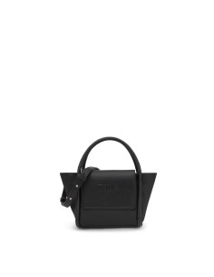 Bolso Capazo Pequeño Negro TOUS Silhouette Soft - Elegancia y Versatilidad