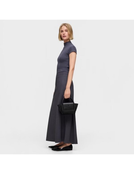 Bolso Capazo Pequeño Negro TOUS Silhouette Soft - Elegancia y Versatilidad
