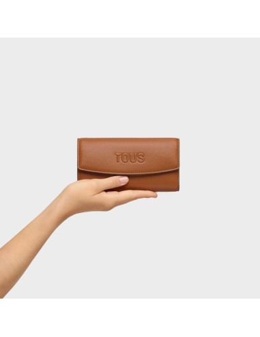 Billetera grande Pocket camel TOUS Bloom - Elegancia y funcionalidad