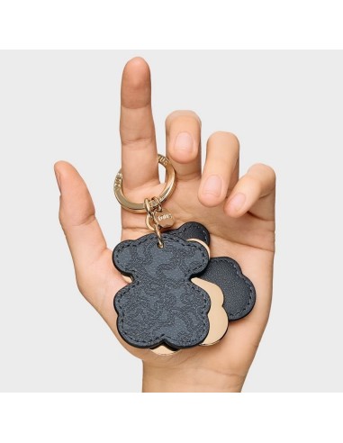 Llavero Triple Bear Negro de TOUS – Elegancia y Funcionalidad en un Diseño Icónico