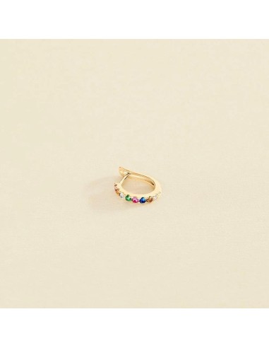 Piercing criolla COLORFUL - Multicolor / Oro