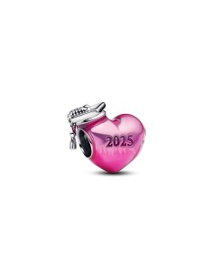 Charm Pandora Corazón Graduación 2025 – Plata de Ley