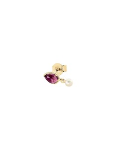 Piercing MINI PRECIEUX de plata plata VIOLETA acabado oro