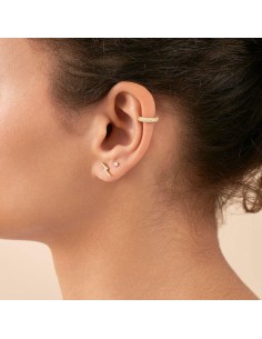 Piercing mini MINI - Cristal / Dorado 2