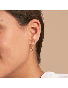 Piercing mini LUNITA - Cristal / Dorado 2