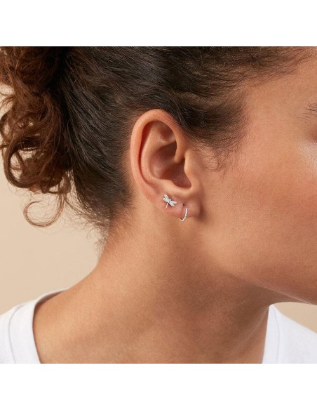 Piercing mini TINY - Cristal / Plateado
