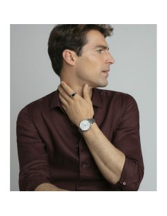 Viceroy 42455‑83 hombre: reloj acero inoxidable cuarzo esfera plata ⌚ 2