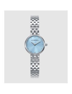 Reloj Viceroy Mujer 41148-37 – Acero Inoxidable con Esfera Azul y Movimiento de Cuarzo