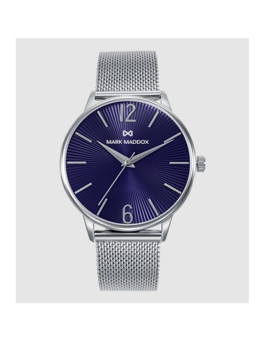Reloj Mark Maddox MM7132-37 de Hombre | Cronógrafo Acero y Azul en 