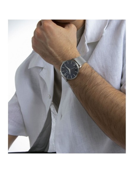 Reloj Mark Maddox MM7132-37 de Hombre | Cronógrafo Acero y Azul en 