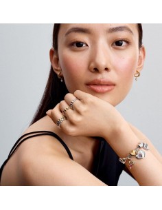 Colgante de Plata con Baño de Oro de 14k | Pandora 2