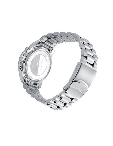 Reloj de Hombre Viceroy Heat Cronógrafo de Acero con Esfera Negra y Verde - Ref. 42453-77