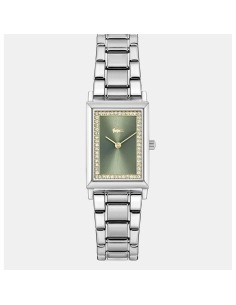 Reloj Lacoste Catherine Mujer Plateado y Verde Analógico 2001406 - Elegancia Sofisticada