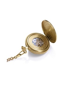 Reloj de Bolsillo Viceroy Automático con Caja de Metal IP Dorado - Elegancia y Tradición 2