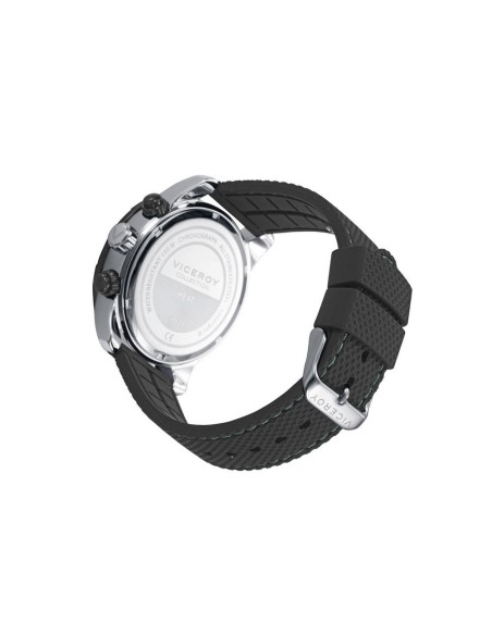 Reloj Viceroy Cronógrafo para Hombre con Caja de Acero y Bisel IP Negro - Resistente 10 ATM