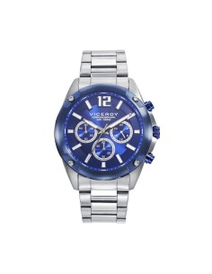 Reloj Cronógrafo Viceroy Magnum Hombre 401397-35 Acero con Bisel Azul de 44mm
