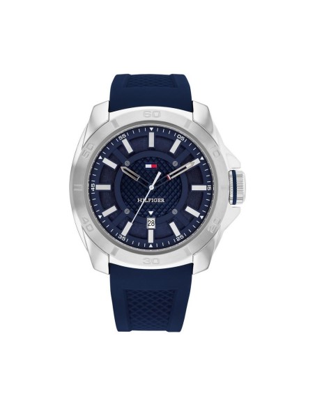 Reloj Tommy Hilfiger de Hombre correa de caucho azul  