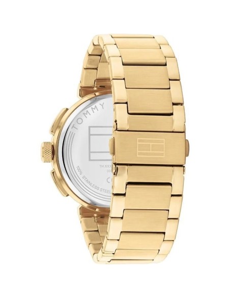Reloj Tommy Hilfiger Dorado y Azul Multifunción