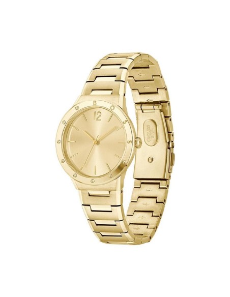 Reloj Hugo Boss de Mujer Brazalete de acero e ip dorado  