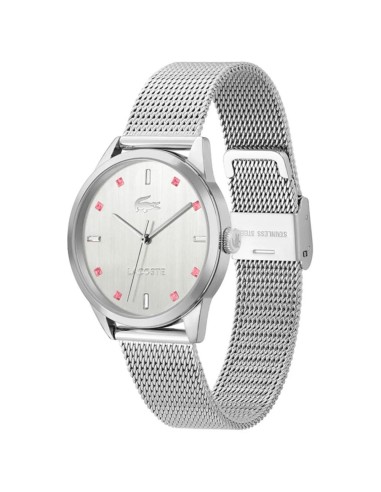 Reloj Lacoste de Mujer Brazalete de malla milanesa de acero  