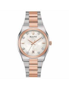 Reloj Bulova bicolor CLASSIC SURVEYOR con diamantes