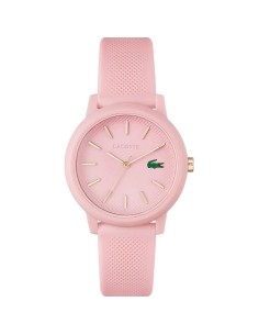 Reloj Lacoste de Mujer correa de silicona rosa  