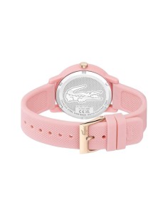 Reloj Lacoste de Mujer correa de silicona rosa   2