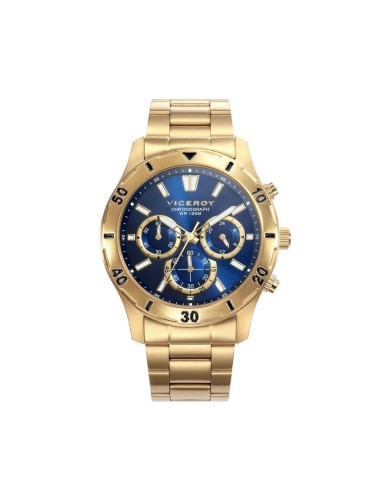 Reloj Viceroy de Hombre Brazalete de acero e ip dorado  