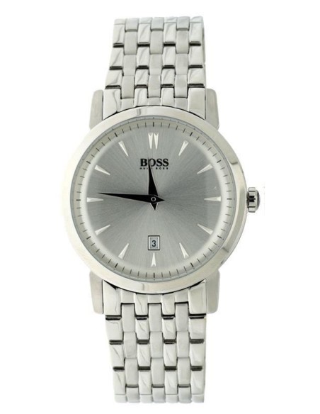 Reloj Hugo Boss colección HB1013 de Hombre. Caja de acero. Brazalete de Acero 