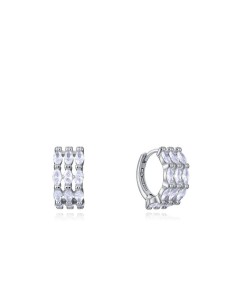 Pendientes Viceroy de plata de ley con circonitas para mujer
