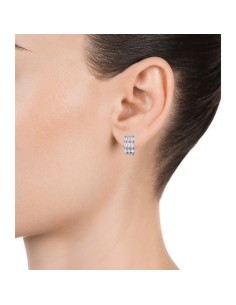 Pendientes Viceroy de plata de ley con circonitas para mujer 2