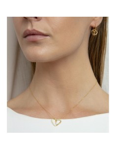 Colgante Viceroy de plata bañada en oro con diseño de estrella y circonitas para mujer 2
