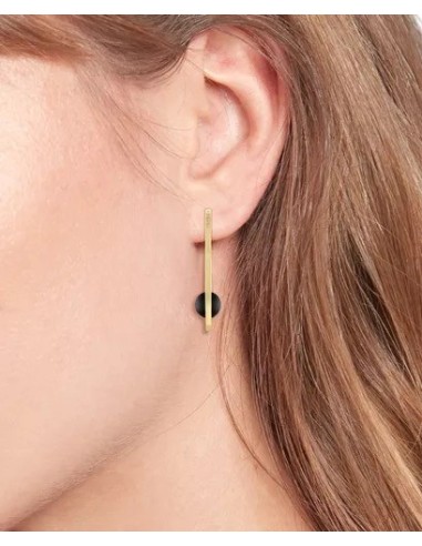 Pendientes de Aro Tommy Hilfiger 2780965 Onyx Chapados en Oro | Elegancia y Estilo - SM Joyeros