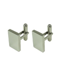 Gemelos IVOIRE Stanford de Acero para Hombre - Elegancia Clásica